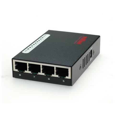 Fast Ethernet Switch, Pocket, 8 Ports, 6W - Foto 1